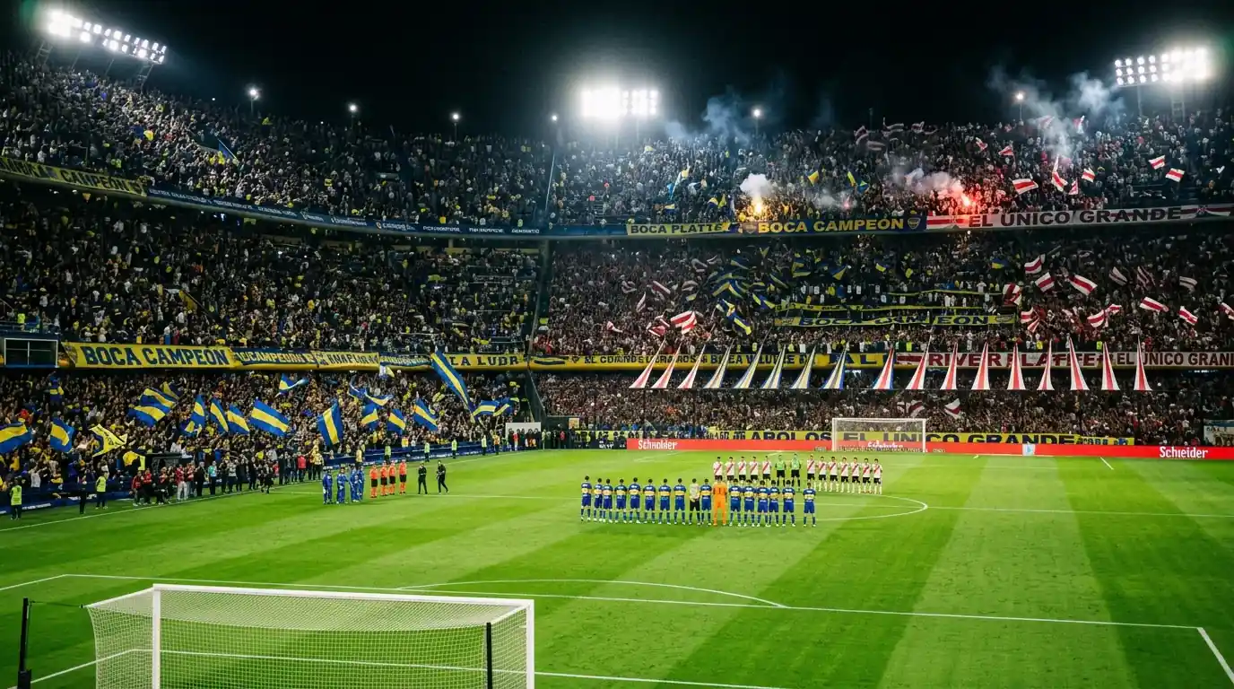Análisis táctico y estadístico del superclásico Boca Juniors contra River Plate para apuestas deportivas
